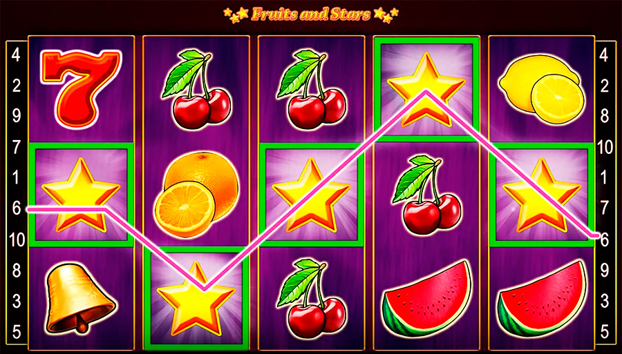 Fruits and Stars gratis